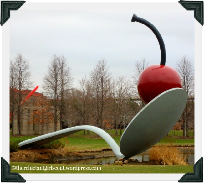 Spoonbridge and Cherry, Minneapolis Sculpture Garden