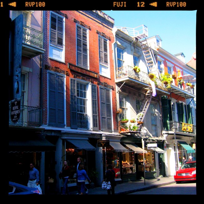 Not Treme. The French Quarter. 