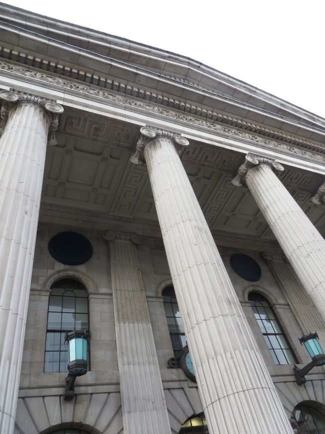 The G.P.O. always makes me start humming rebel songs.